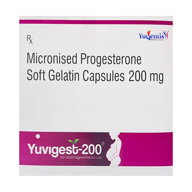 Yuvigest 200 Soft Gelatin Capsule