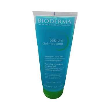 Bioderma Sebium Moussant Purifying Cleansing Foaming Gel