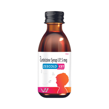 Zeecold CET Junior Syrup