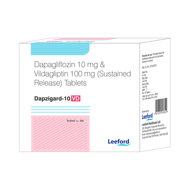 Dapzigard VD 10mg/100mg Tablet SR