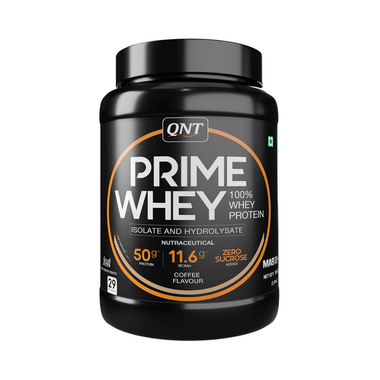 QNT Prime Whey Isolate Powder Coffee
