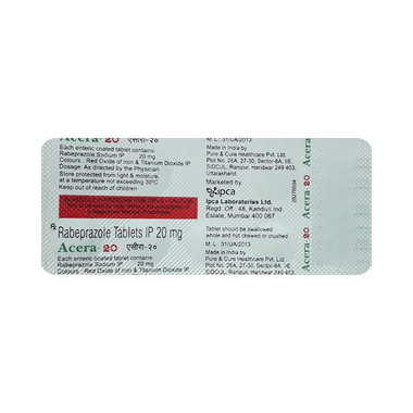 Acera 20 Tablet