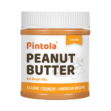 Pintola Classic Peanut Butter American Recipe Crunchy