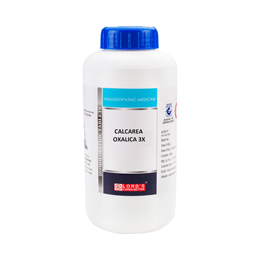 Lord's Calcarea Oxalica Trituration Tablet 3X
