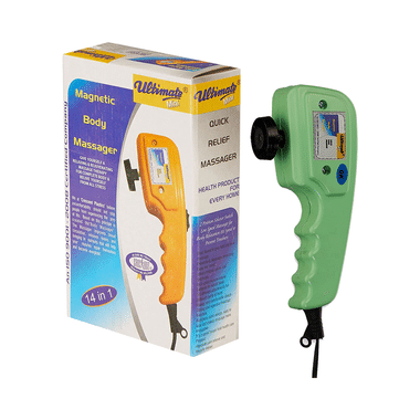 Crescent Ultimate Mini 14 in 1 Magnetic Body Massager Green