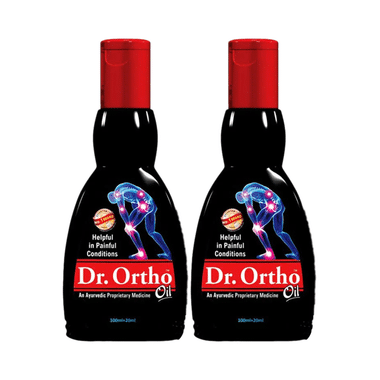 Dr Ortho Ayurvedic Medicine Pain Relief Oil (120ml Each)
