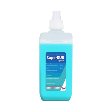 Super Rub Alcohol Hand Rub Sanitizer