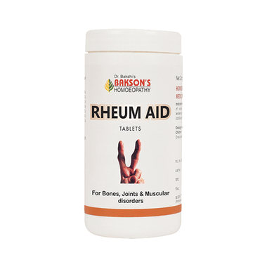 Bakson's Homeopathy Rheum Aid Tablet