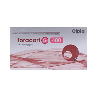 Foracort G 25mcg/12mcg/400mcg Capsule