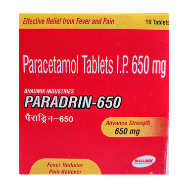 Paradrin 650 Tablet