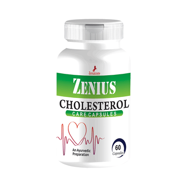 Zenius Cholestrol Care Capsule For Controls Cholesterol | Promotes Overall Wellness Of The Heart