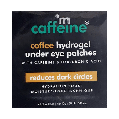 mCaffeine Coffee Hydrogel Under Eye Patches | For Eye Care
