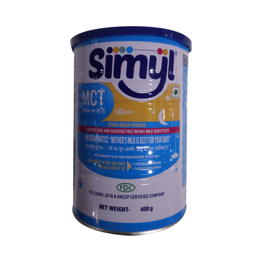 Simyl-MCT Spray Dried | For Lactose & Sucrose Intolerant Babies | Powder