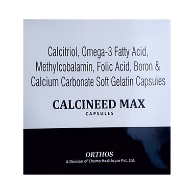 Calcineed Max Soft Gelatin Capsule