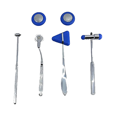 Bos Medicare Surgical Neurological Reflex Medical Hammer 5 Piece Set