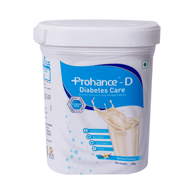 Prohance -D Nutritional Supplement For Diabetes Care | Flavour Vanilla