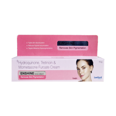 Enshine Skin Cream Removes Skin Pigmentaion