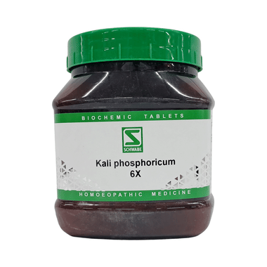 Dr Willmar Schwabe India Kali Phosphoricum Biochemic Tablet 6X