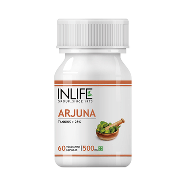 Inlife Arjuna Extract 500mg Capsule