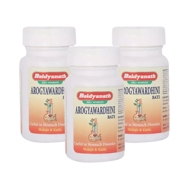 Baidyanath (Jhansi) Arogyawardhini Bati Tablets (80 Each)