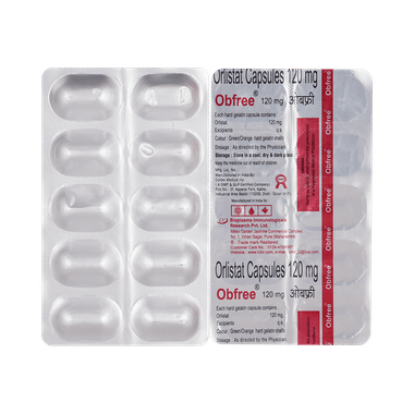 Obfree 120mg Capsule