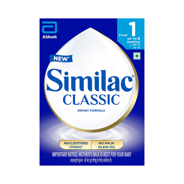 Similac Stage 1 Infant Formula (Up to 6 months) Classic