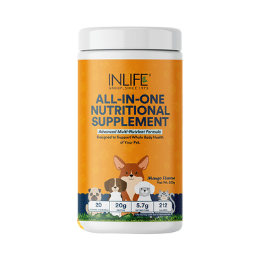 Inlife All In One Nutritional Pet Supplement Mango