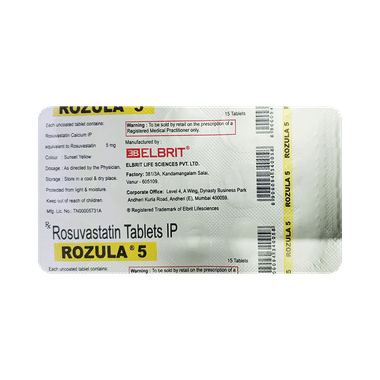 Rozula 5mg Tablet