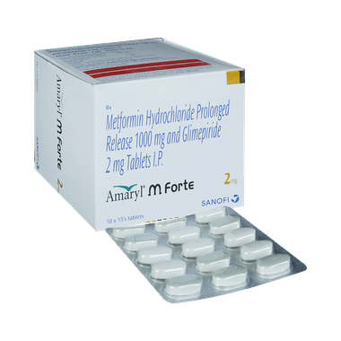 Amaryl M Forte 2mg Tablet PR