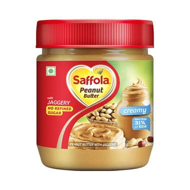 Saffola Peanut Butter With Jaggery Creamy