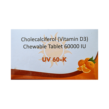 UV 60-K Chewable Tablet