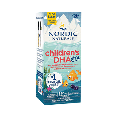 Nordic Naturals Children's DHA Xtra 880mg Omega 3