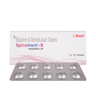 <span style='color:#626A7A'>Spiromont B 20mg/10mg Tablet</span>