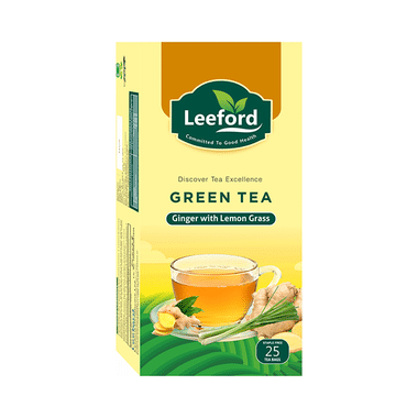 Leeford Green Tea Ginger And Lemongrass