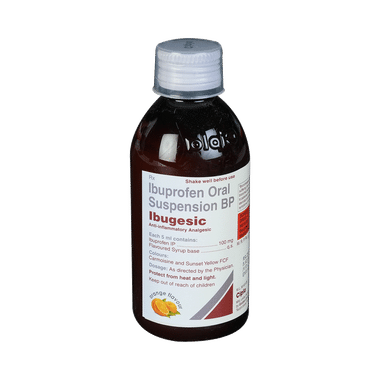 Ibugesic Oral Suspension Orange