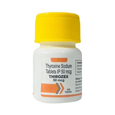 Thirozex 50mcg Tablet