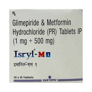 Isryl-M 1 Tablet PR