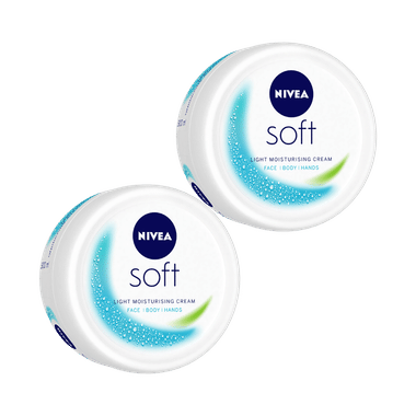 Combo Pack of Nivea Soft Moisturiser