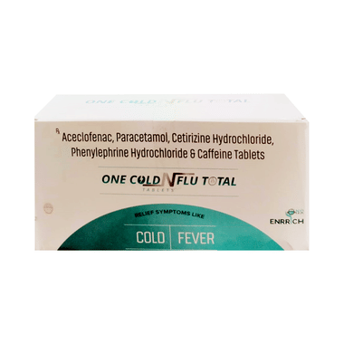 One Cold N Flu Total Tablet