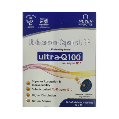 Ultra-Q 100mg Capsule