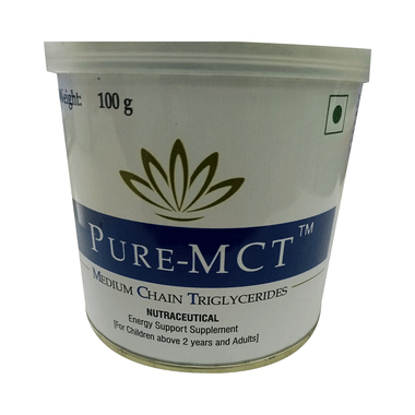 Pure Mct  (Medium Chain Triglycerides) Powder | Energy Support Supplement