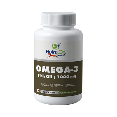 Nutra On Sport Omega 3 Fish Oil Softgel