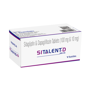 Sitalent D 10mg/100mg Tablet