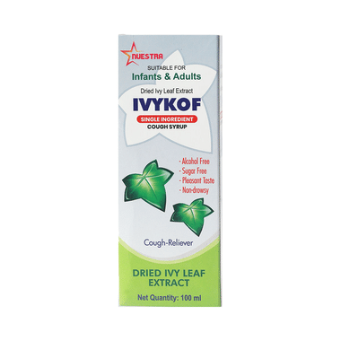 Nuestra Ivykof Single Ingrdient Cough Syrup For Infant & Adult