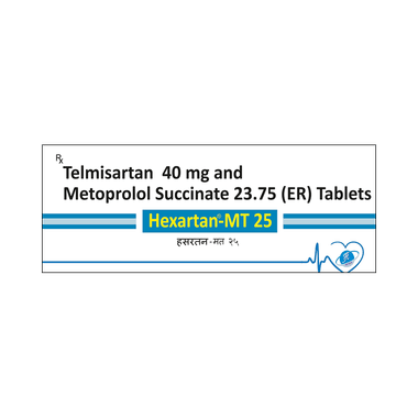 Hexartan-MT 25 Tablet ER