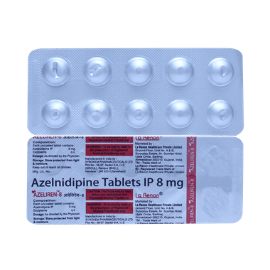 Azeliren 8mg Tablet