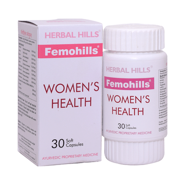 Herbal Hills Femohills Women's Health Softgel Capsules