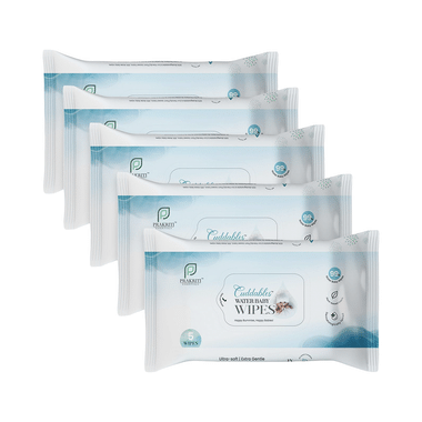 Cuddables Water Baby Wipes (5 Each)