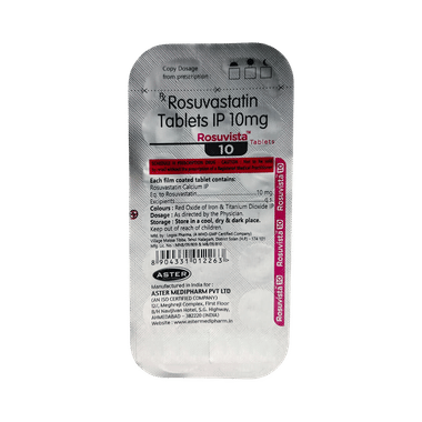 Rosuvista 10 Tablet