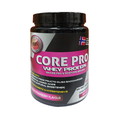 Core Pro Whey Protein Powder Banana Strawberry